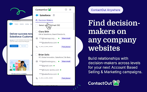 Email Finder by ContactOut – Email Lookup Tool screenshot