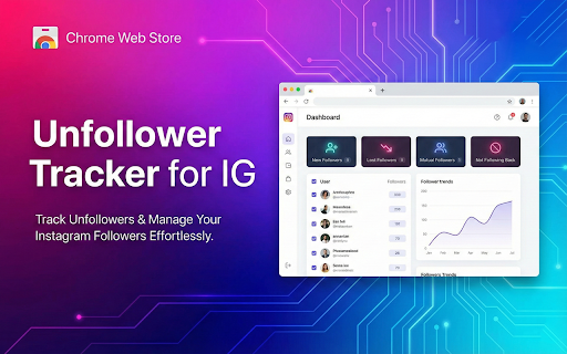 Unfollower & Follower Tracker for IG screenshot