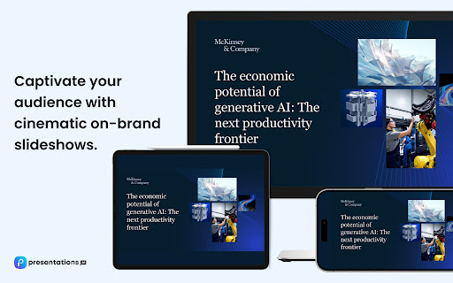 Presentations.AI – Webpage to Slides in 1 Click | ChatGPT for Presentations screenshot