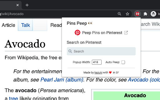 Pins Peep 👀 screenshot