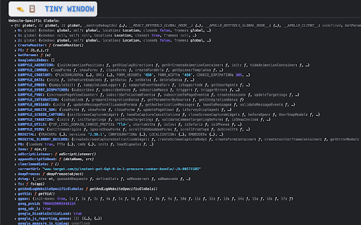 Tiny Window screenshot