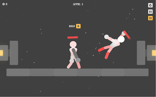 Ragdoll Hit Unblocked Game screenshot