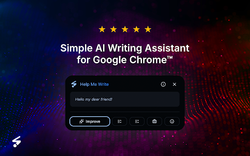 Help Me Write - Grammar Checker and Paraphrase Tool for Google Chrome™ screenshot