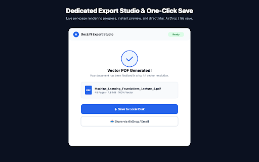 DocLift: Scribd Document Saver & Clean PDF Exporter screenshot
