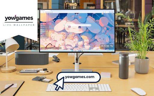 Cinnamoroll Wonderland Live Wallpaper screenshot