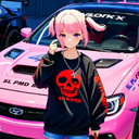 Pink Subaru BRZ Live Wallpaper icon