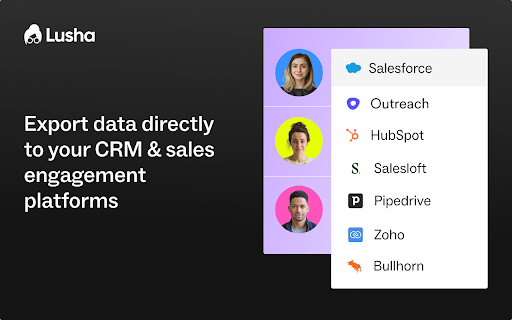 Lusha - Easily find B2B contact information screenshot