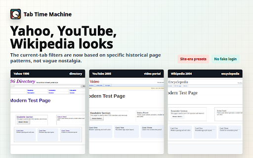 Tab Time Machine screenshot