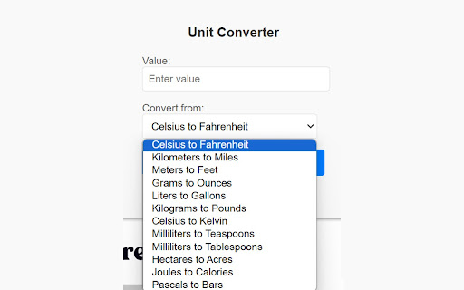 Unit Converter 📅 screenshot