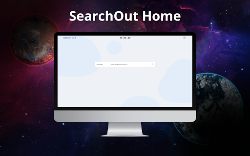 SearchOut Home - Busca rápido y privado. screenshot