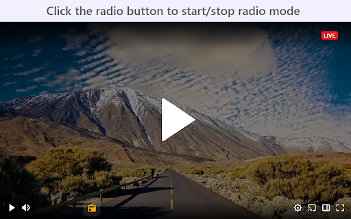 Twitch Radio Mode screenshot