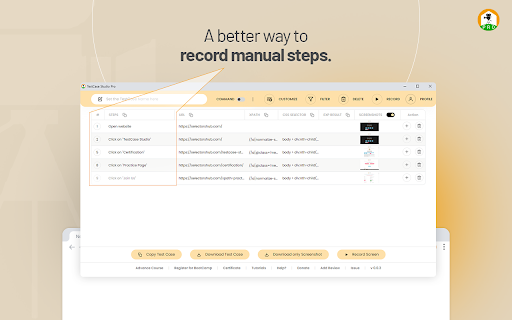 TestCase Studio Pro screenshot