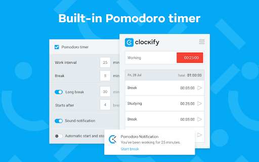 Clockify Time Tracker screenshot