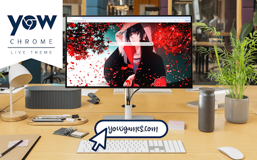 Itachi Uchiha - Autumn Live Wallpaper screenshot