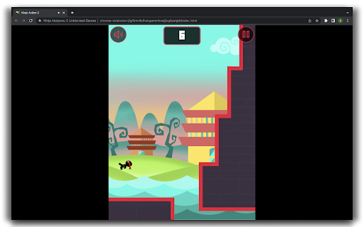 Ninja Action 2 - HTML5 Game screenshot