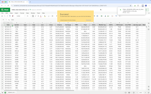 Data Extractor for Zoho Sheets by Table Capture screenshot