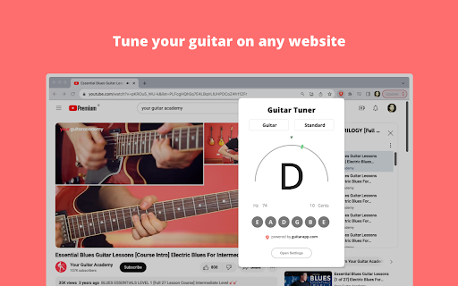 GuitarApp - Guitar Tuner screenshot