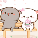 Peach & Goma Wallpapers HD New Tab - Kawaii Cat Backgrounds icon