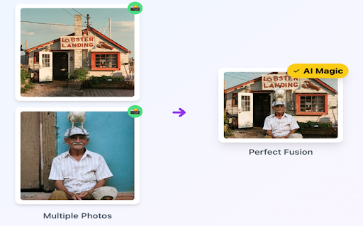 AI Image Combiner screenshot
