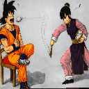 Dragon Ball Goku Food Fight Scene Live Wallpaper icon