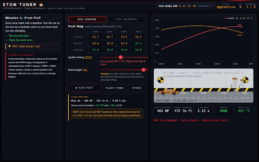 STOM Tuner screenshot