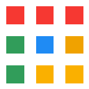 Apps in new tab icon