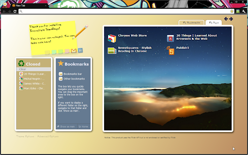 Incredible StartPage - Productive Start Page screenshot