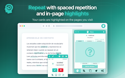 Rememberry - Translate and Memorize with Flashcards screenshot