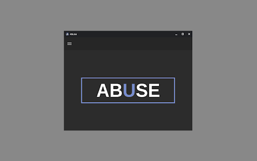 Abuse screenshot