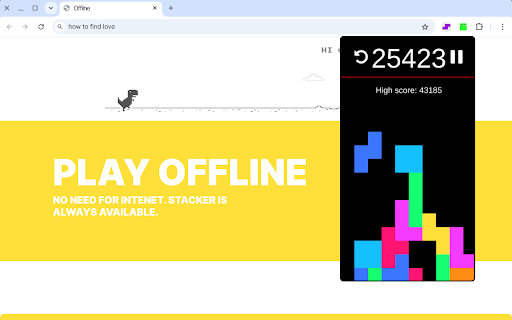 Stacker - Falling tetra blocks! screenshot