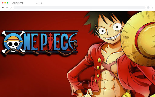 One Piece New Tab Wallpaper screenshot
