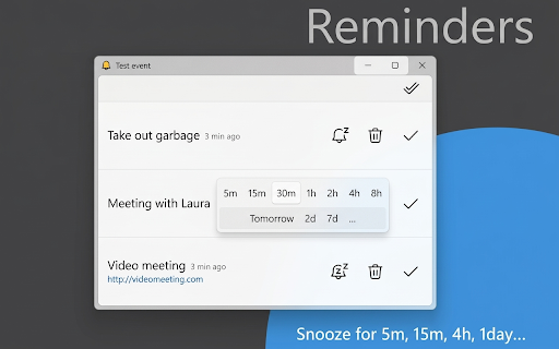 Checker Plus for Google Calendar™ screenshot