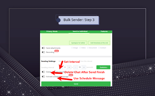 WARocket Sender:Rocket Sender - WAPI Sender screenshot
