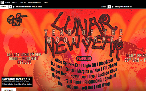 NTS Plus screenshot