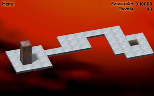 Bloxorz Unblocked screenshot