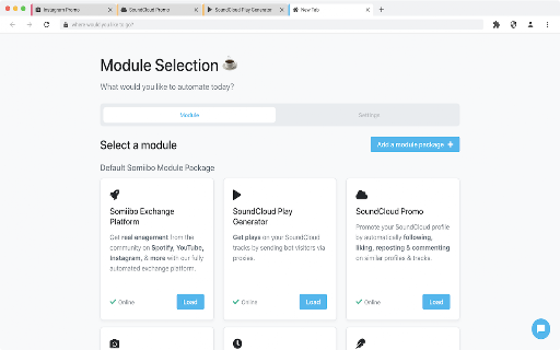 Somiibo screenshot