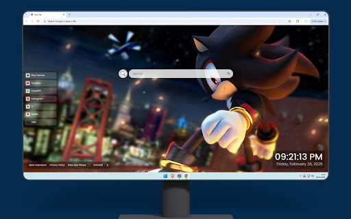 Shadow the Hedgehog Live Wallpaper screenshot