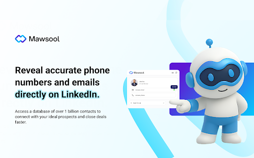 Mawsool Contact Finder screenshot