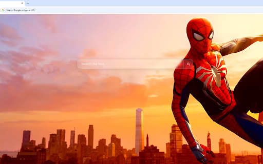 Marvel's Spider-Man Sunset Cityscape Live Wallpaper screenshot