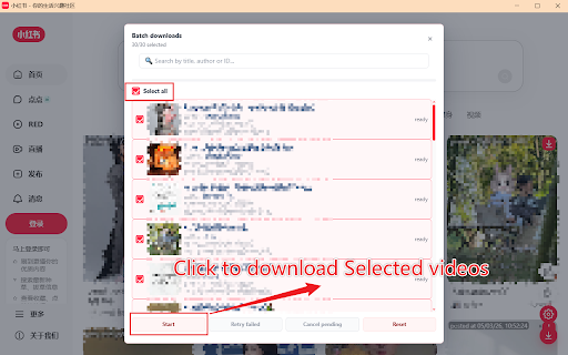 Xiaohongshu for Desktop screenshot