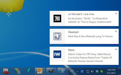 Feedly Notifier screenshot