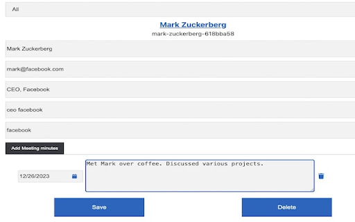 Contact Master screenshot