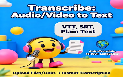Transcribe screenshot