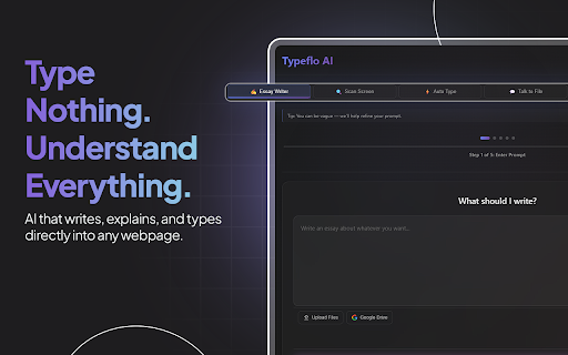 TypeFlo AI – Auto Typer That Types Like You screenshot