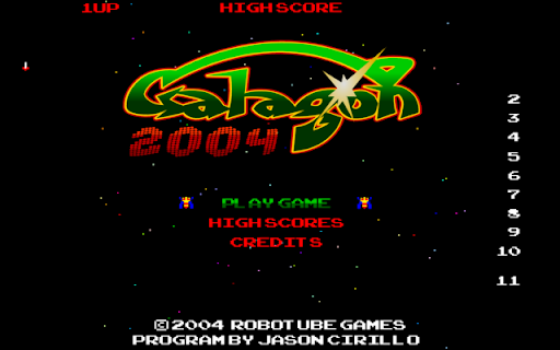 Galaga Unblocked screenshot