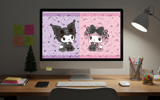 My Melody Kuromi Live Wallpaper screenshot