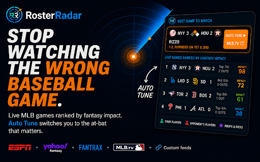 RosterRadar screenshot
