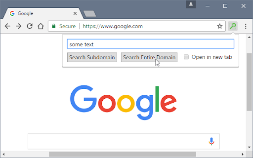 Search Site WE screenshot