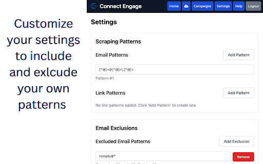 ConnectEngage - Email & Link Scraper screenshot