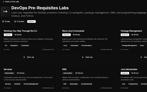 KodeKloud Studio - Get easy access to Free Labs, Playgrounds & Videos screenshot